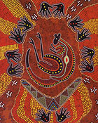 Dingo Aboriginal Art