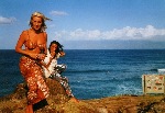 Gabi und ich in der Honolua Bay