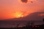 Sunset mit Blick auf Lanai