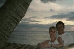 Brett and Gabi on Lahaina Beach